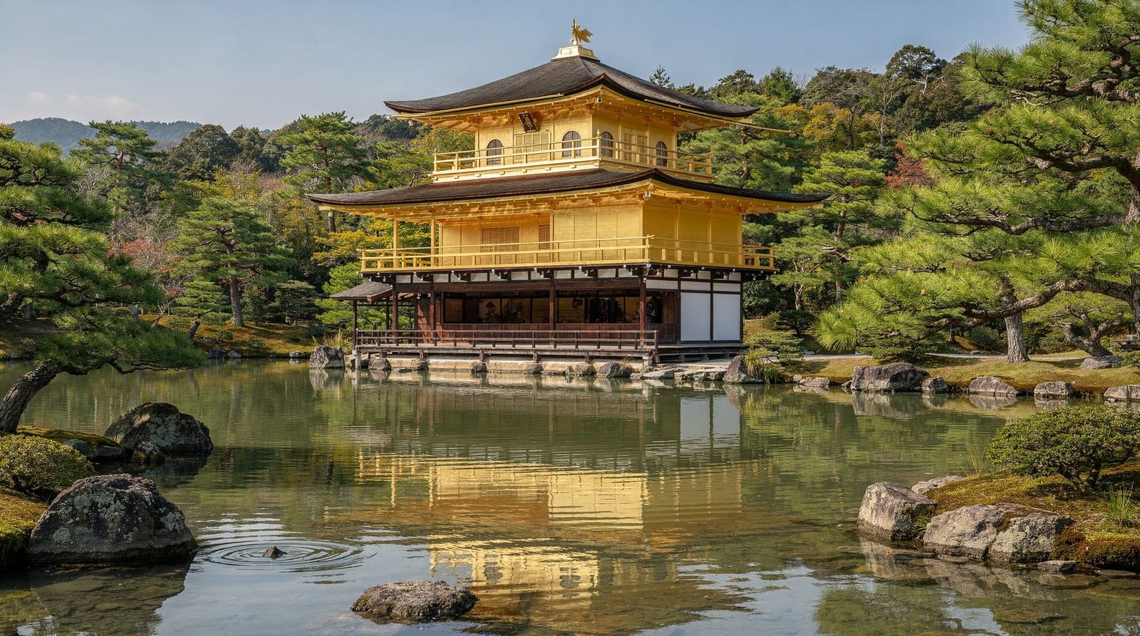 Kinkaku-ji and Kitayama, Japan