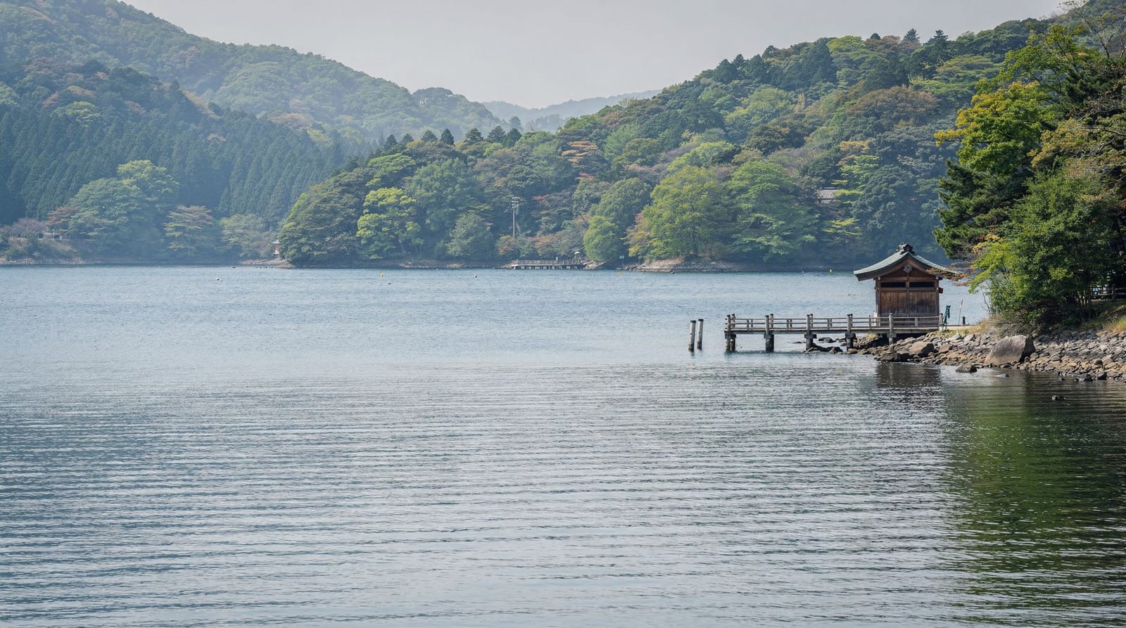 Lake Biwa and Otsu, Japan