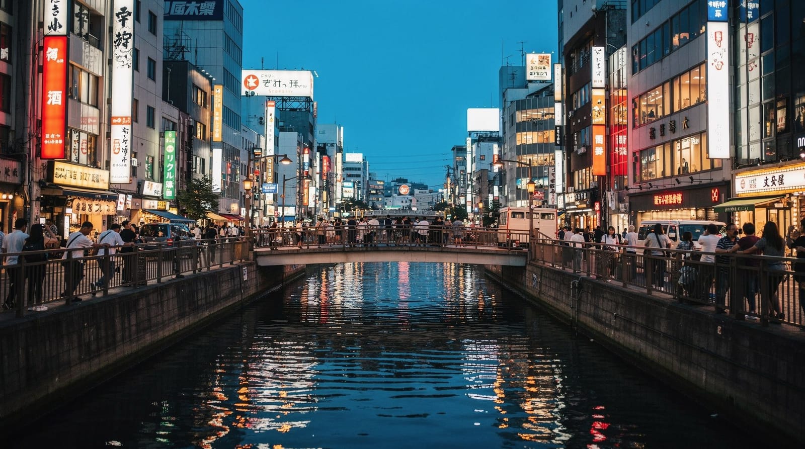 Osaka, day trip from Kyoto, Japan