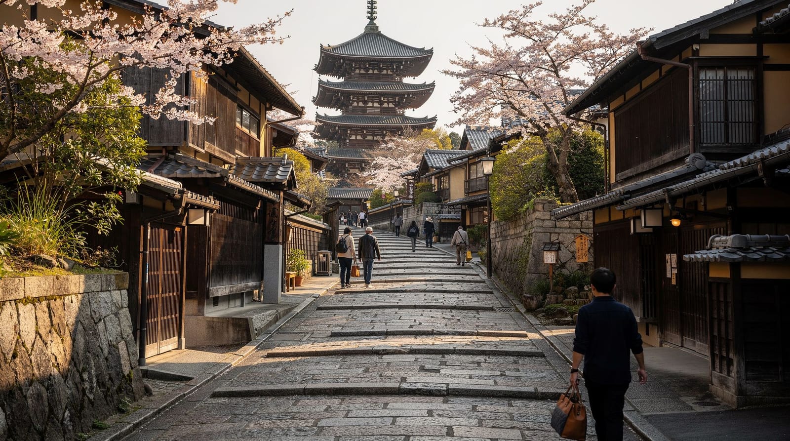 Higashiyama district guide — walking Sannenzaka and Ninenzaka right