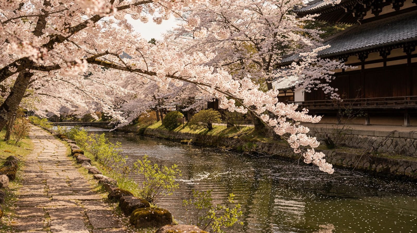 Kyoto in spring — month-by-month weather, festivals, and crowds — Kyoto spring guide, month by month — weather, sakura timing, Golden Week crowds,