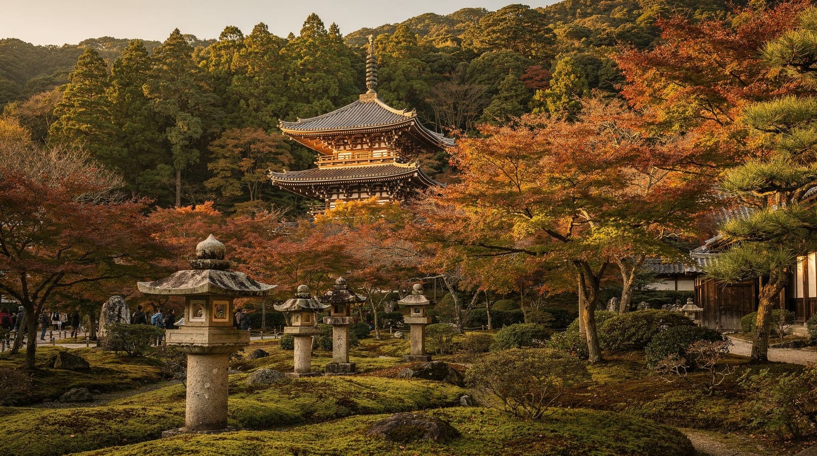 Kyoto weather month by month — temperatures, rain, and what to pack — Kyoto's weather month by month — temperatures, the tsuyu rainy season, summer hu